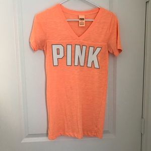 PINK V-Neck Tee